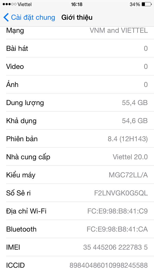 Iphone 6 plus 64gb gold quốc tế mới leng keng - 6