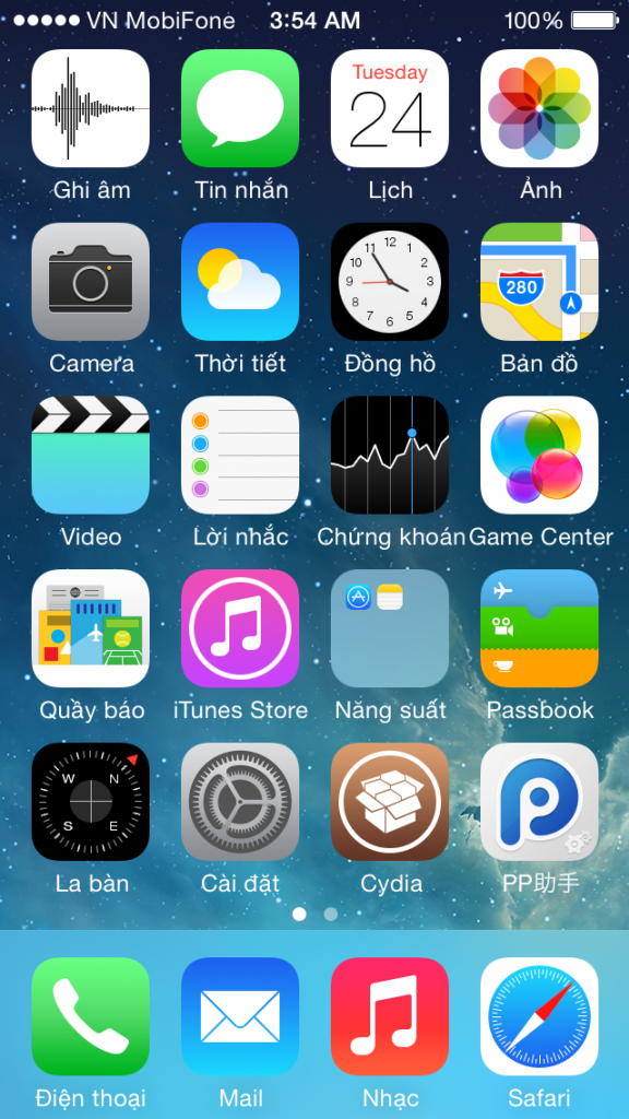 iPhone 5s Sprint iOs 7.1.1 đã cài Cydia tặng luôn sim ghép cho anh em - 4