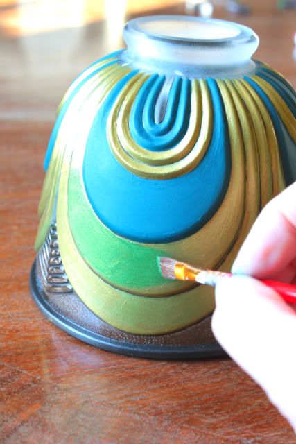 paint glass lights