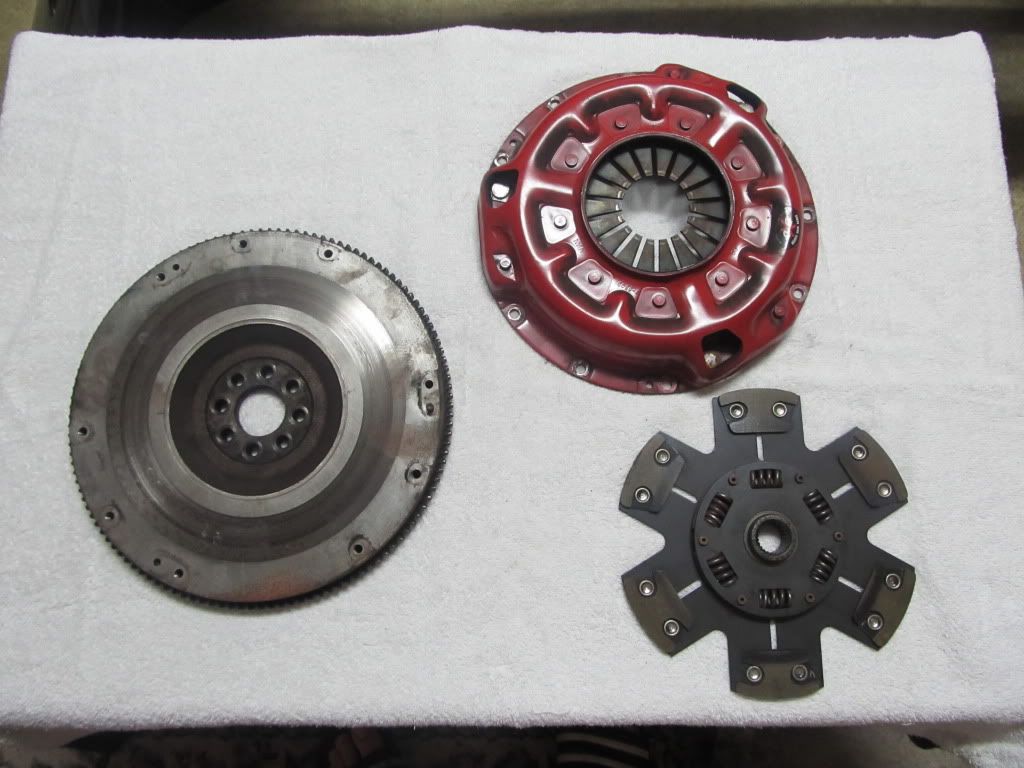 TT flywheel & clutch