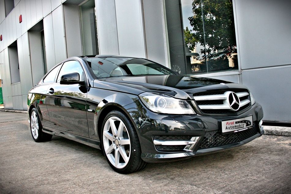 Mercedes c180 magnetite black #6