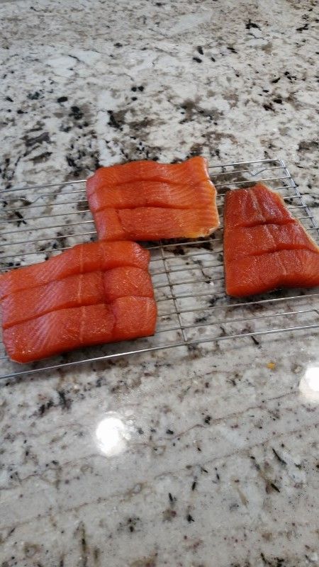 Smoked Steelhead For The First Time