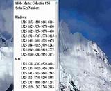 Adobe CS6 Master Collection Serial Number - 1342181833704-385827 ...