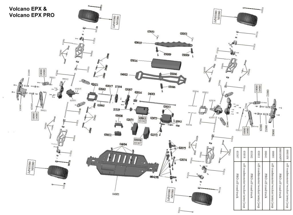 tornado epx pro parts