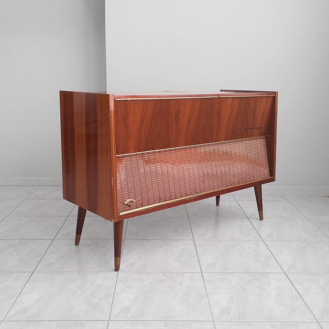 1960s grundig majestic WORKING! SO12U1 mid century stereo console
