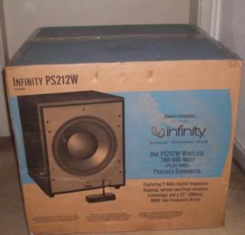 Jual Subwoofer Infinity Ps 212 ,12 inch aktiv ,great bass impact