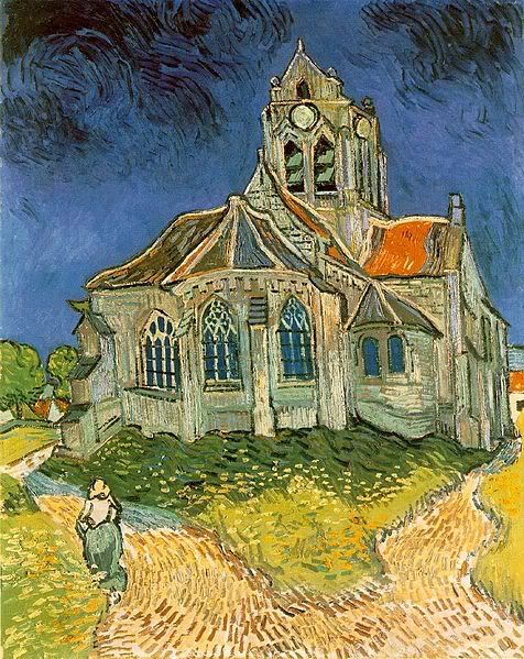 Van Gogh's "L'église d'Auvers-sur-Oise"