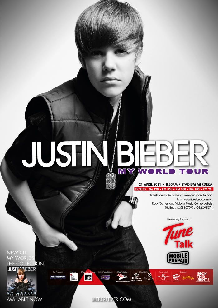 Justin Bieber Live In Kl. Justin Bieber´s debut single