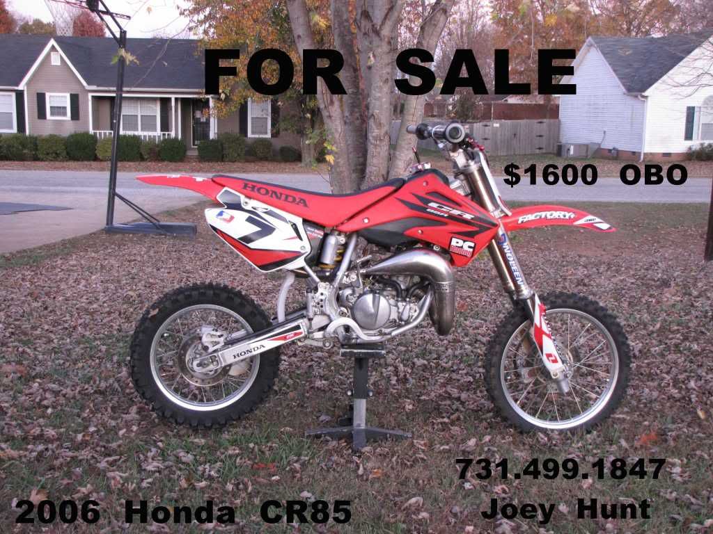 2008 Honda cr85 for sale #4