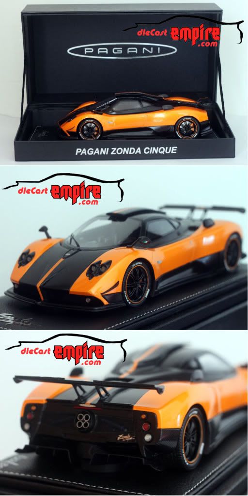Peako Model Pagani Zonda Cinque Orange