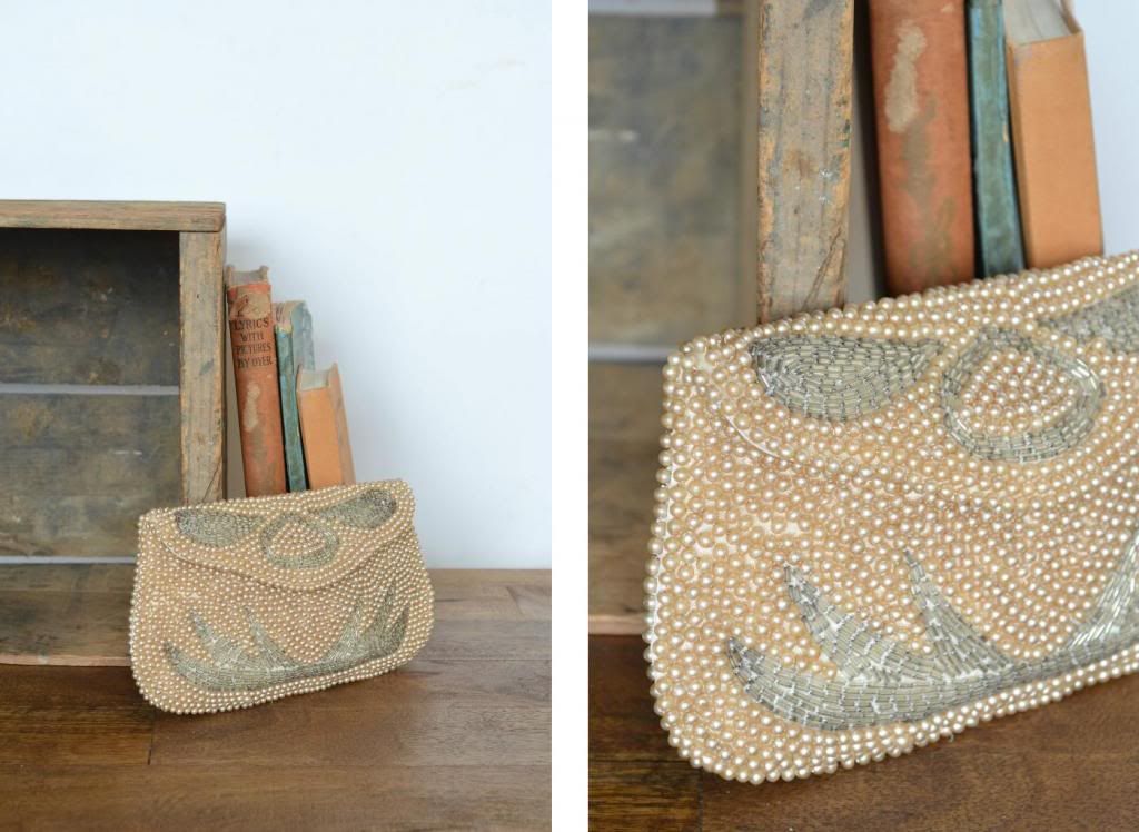 1930s vintage beaded purse