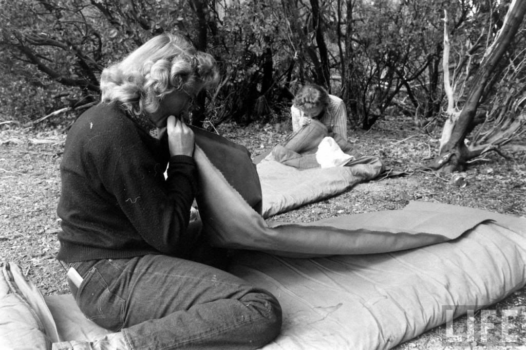 vintage camping