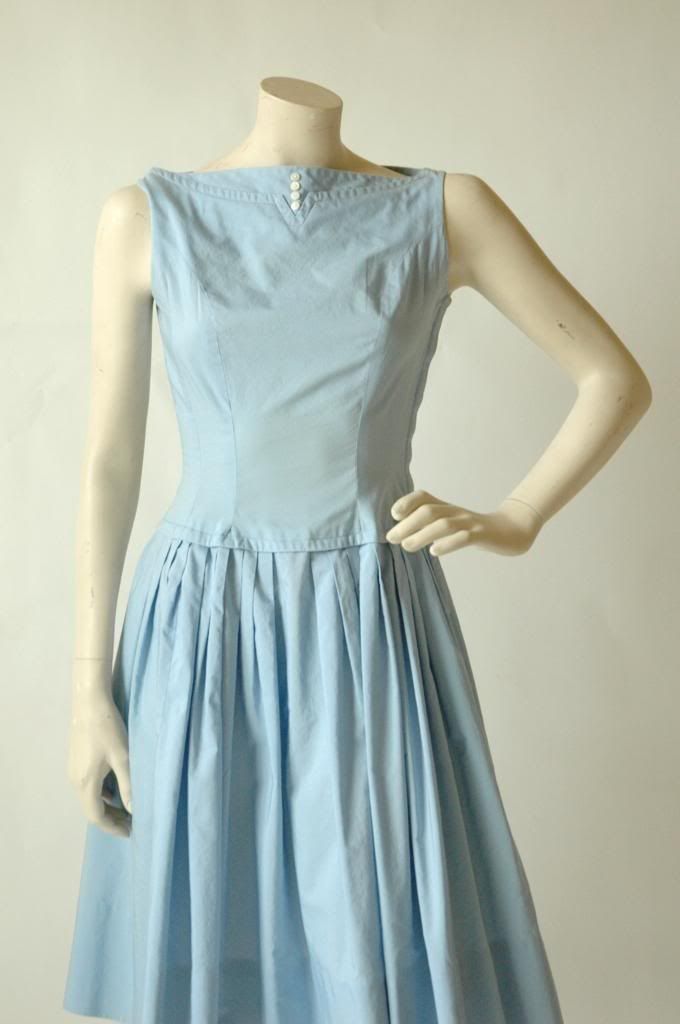 Vintage baby blue dress