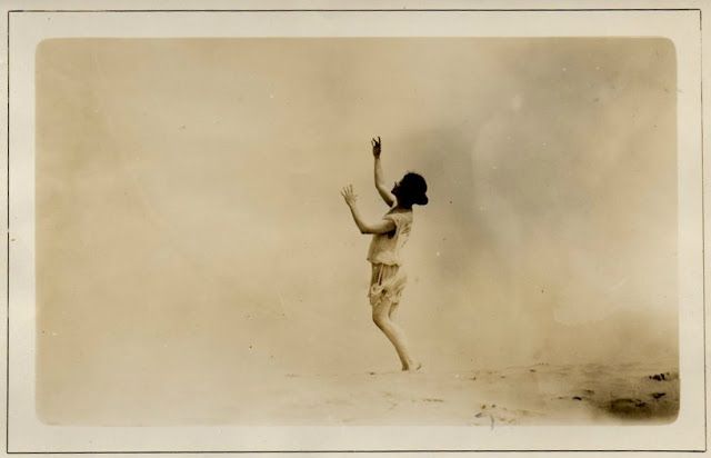 woman dancing beach 1920s