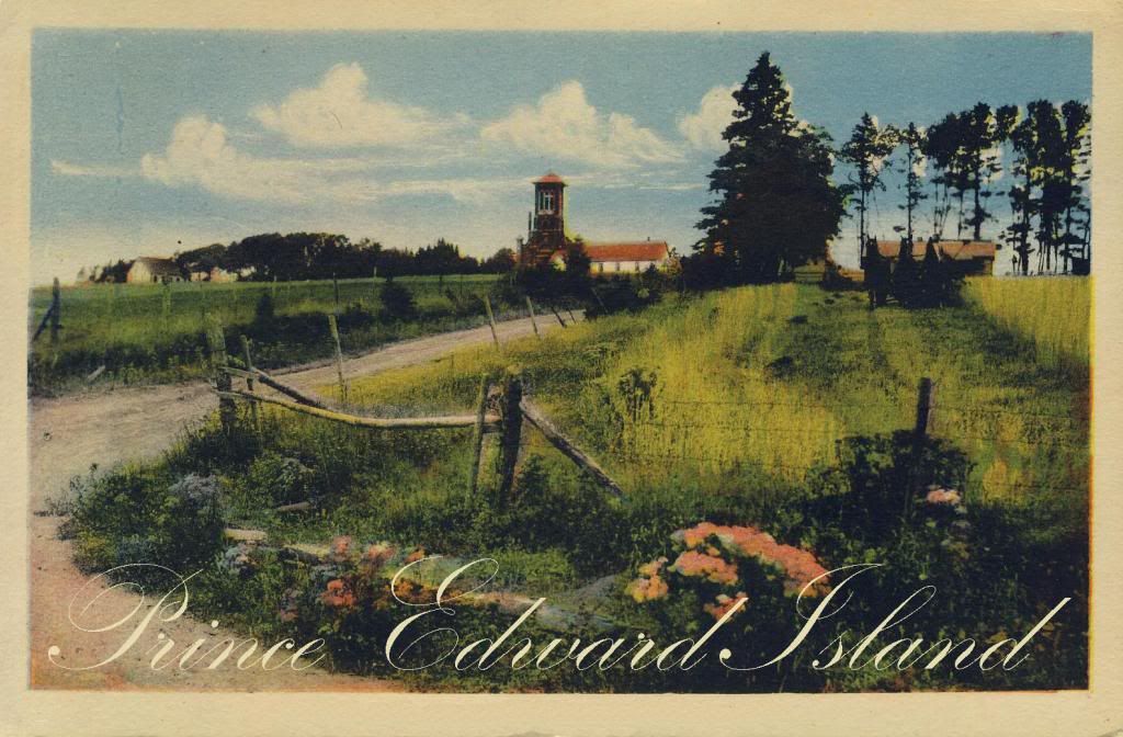 Vintage Prince Edward Island postcard