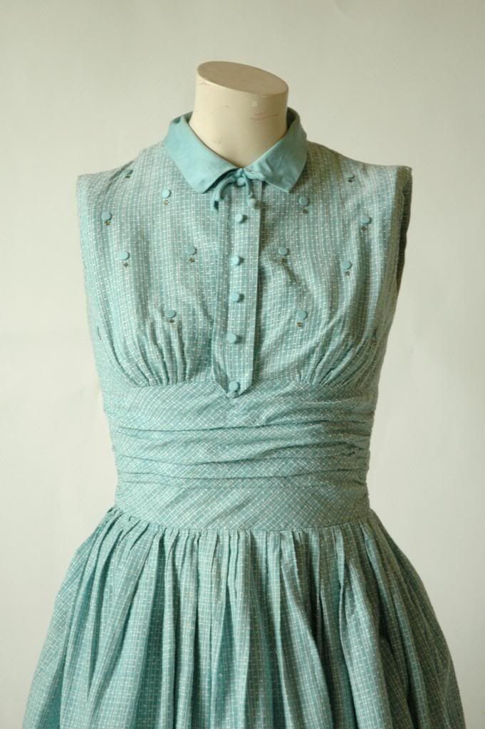 Vintage 1950s cotton dress