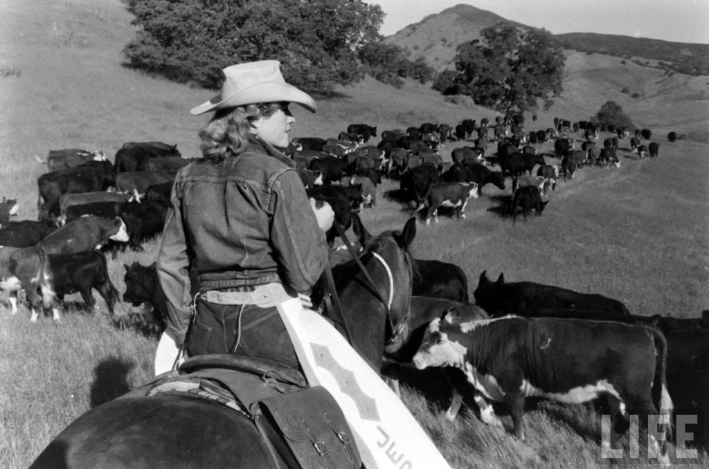 1950s cowgirl roundup