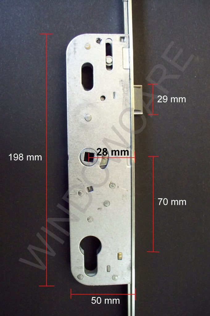 Ferco 528 Multi Point Door Lock With 4 Rollers FOR Upvc Doors 28 70 PZ