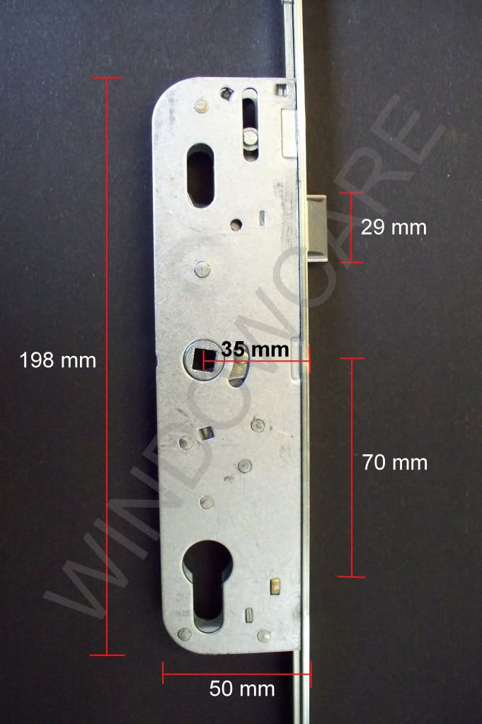 FERCO 635 PVC porte lock 4 rouleaux afficher le titre d