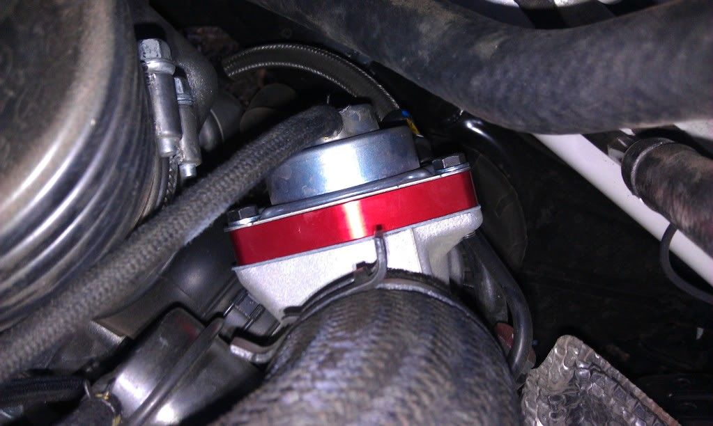 installed EuroExport BOV Spacer Hyundai Genesis Forum