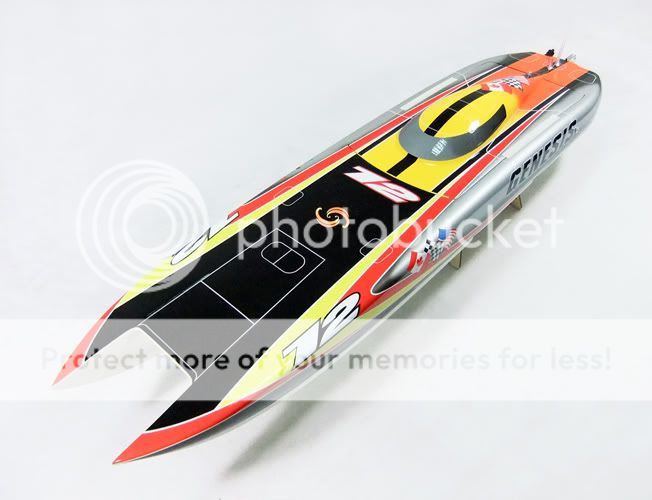   Fiberglass Speed Boat RC Racing Catamaran Electric or Nitro HULL KIT