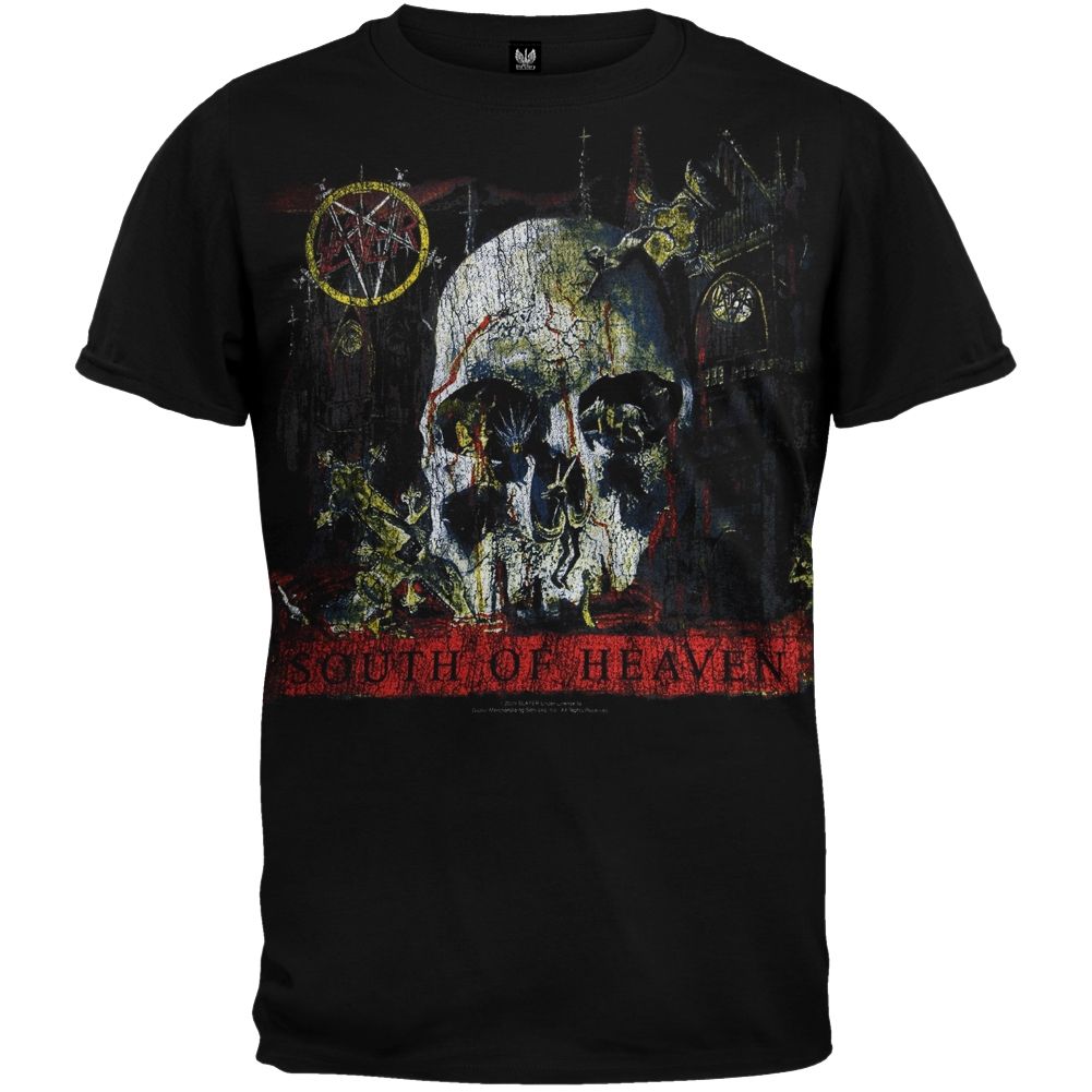 Slayer Triple Skull Shirt SM MD LG XL XXL New