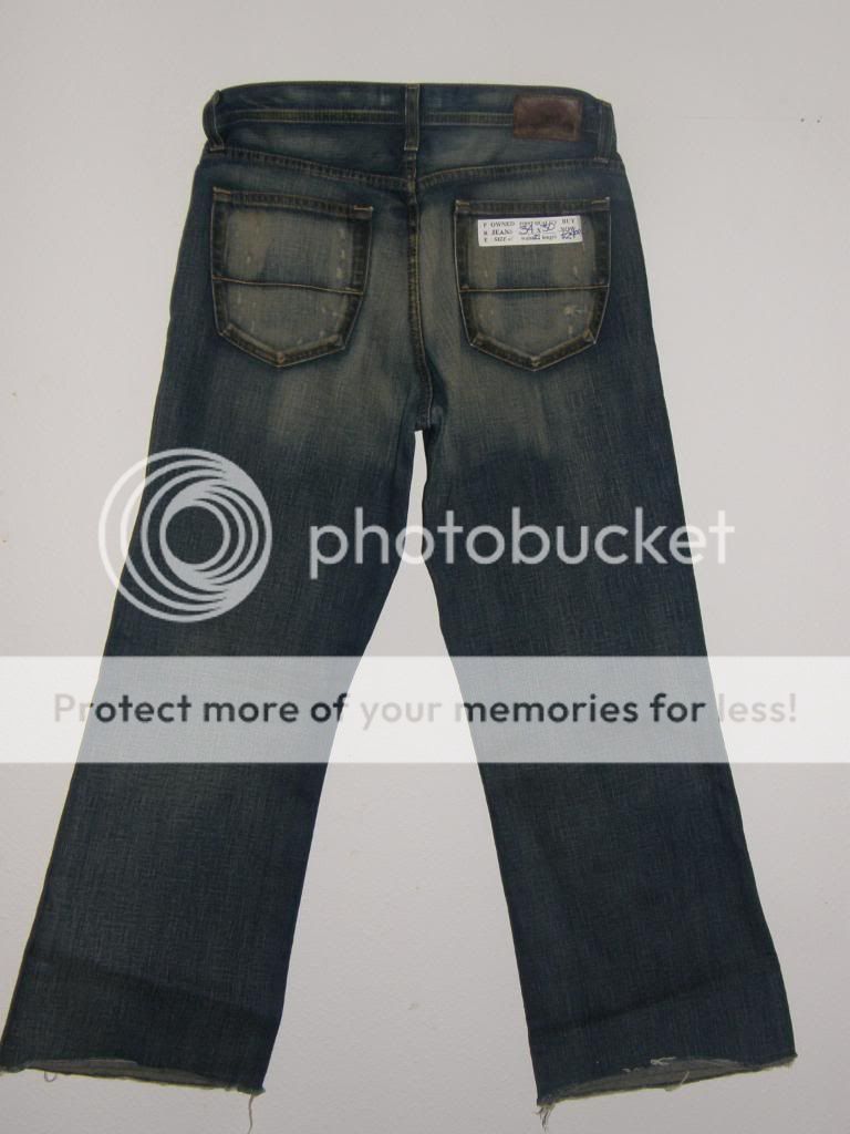 BKE Jeans 34 X 30 Gently Used Faded With Frontal Line Fades And 